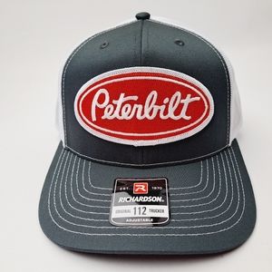 Peterbilt Richardson 112 Trucker Embroidered Patch Hat Cap Mesh Snapback…